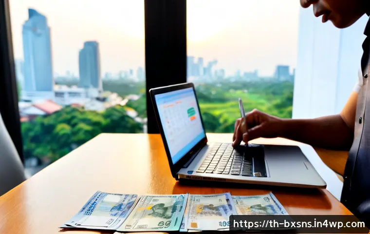 Home 29 출구 전략의 시장 동향과 전망 - Photorealistic Thai financial advisor and small business owner seated across a clean wooden desk in ...